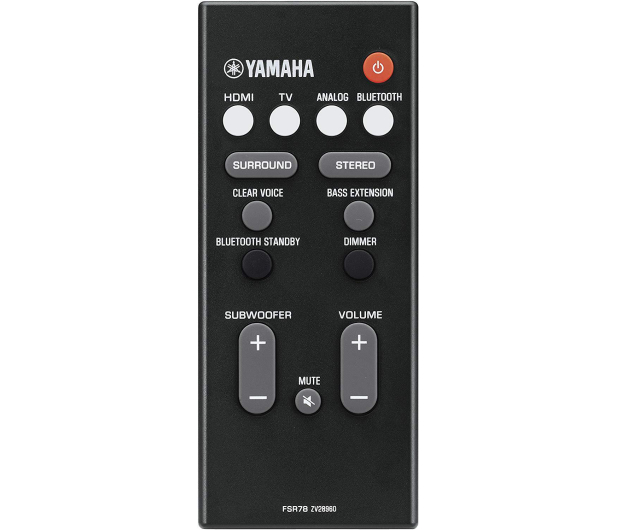 Yamaha YAS-107BL - 1389614 - zdjęcie 7